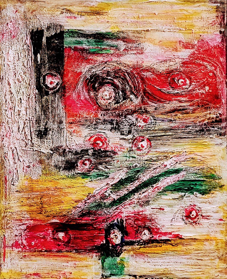 Acrylic on Paper - Abstract 1