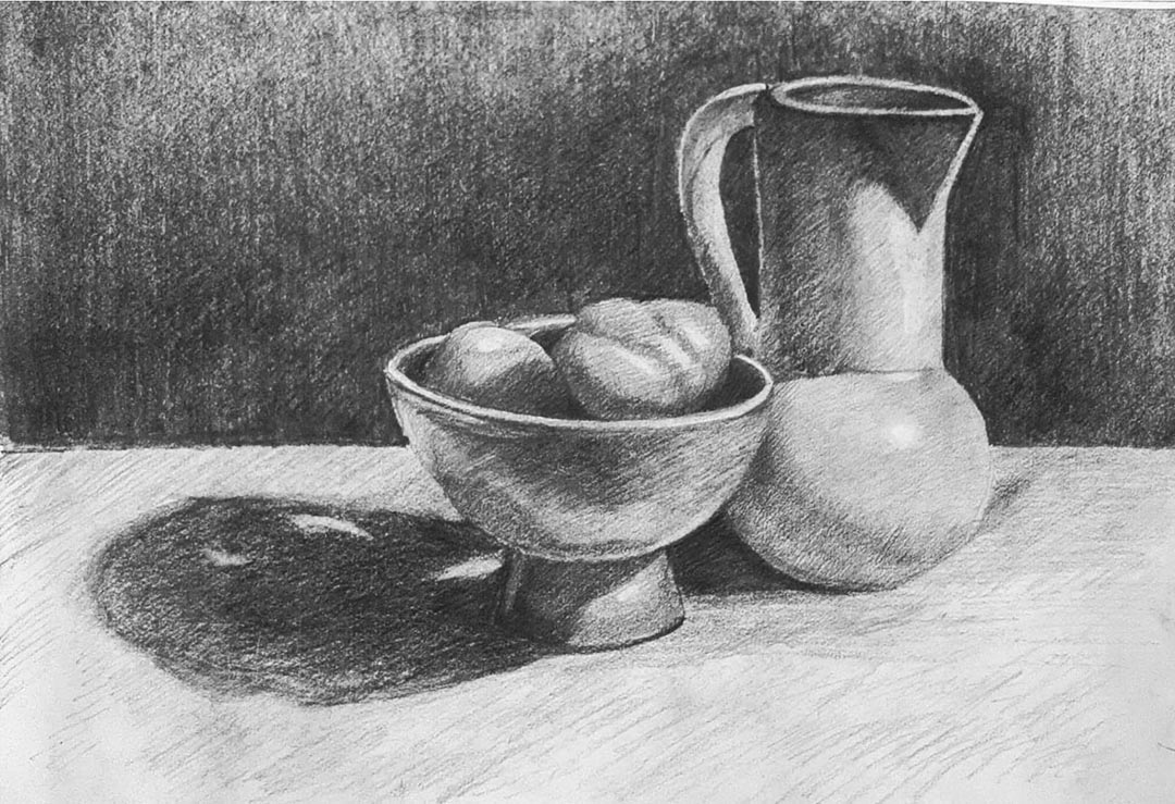 Pencil Sketch - Still Life 1