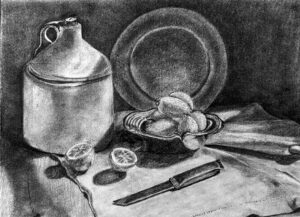 Pencil Sketch - Still Life 3