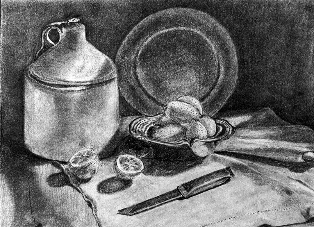 Pencil Sketch - Still Life 3